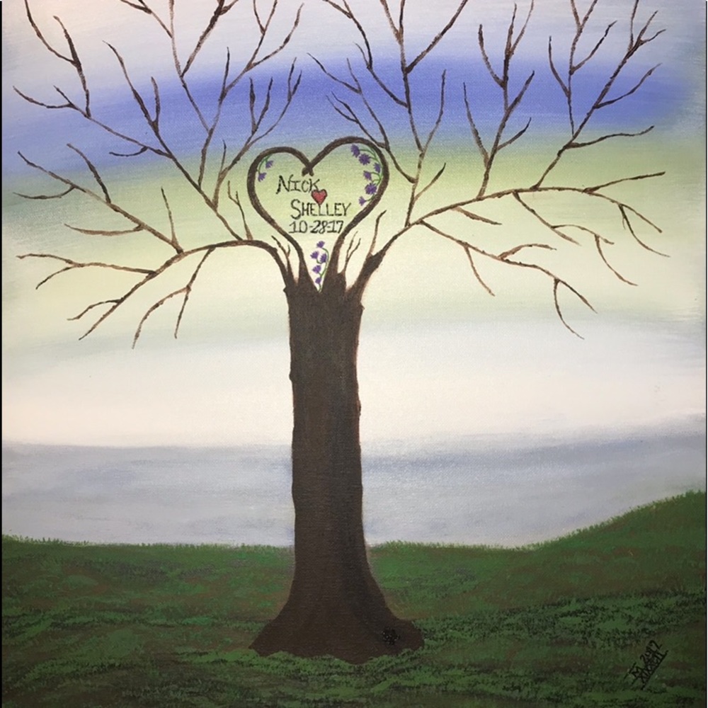 Custom Family/Friends Signature Tree